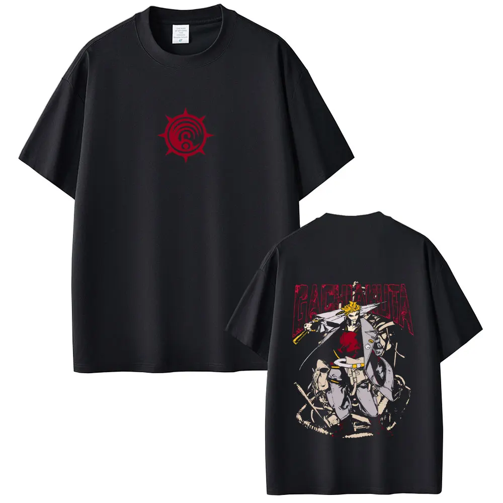 

Anime Gachiakuta Enjin Merch T Shirts Summer Men Women Casual Cosplay Oversized T-shirt Male Fashion Vintage Tshirt Streetwear