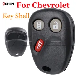 Replace Housing For Chevy Silverado Tahoe Suburban for Chevrolet for GMC 2003-2006 Remote Key Fob Shell Case 3 Buttons LHJ011