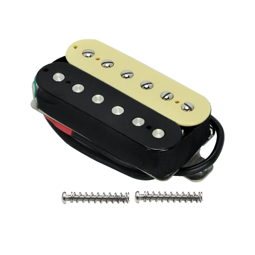 Imagen 2 del producto FLEOR 1 Uds Alnico 5 Humbucker pastilla de guitarra eléctrica pastilla de doble bobina piezas de repuesto de guitarra