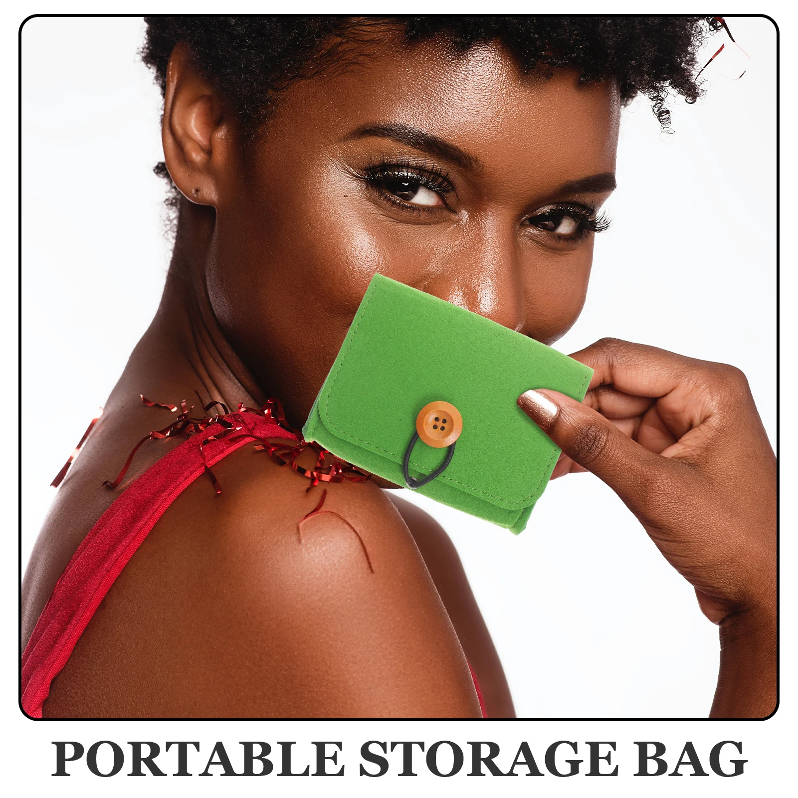 

2Pcs Essential Oil Storage Bag Durable Non-Woven Fabric Portable Travel Organizer Lightweight Carry Pouch for Essential Oils