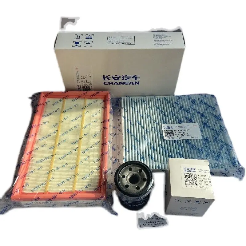 

Для Changan EADO plus 1.4T/1.6L воздушный фильтр PM0.1/CN95 сетка элемента масляного фильтра кондиционера 2/3 шт./компл.