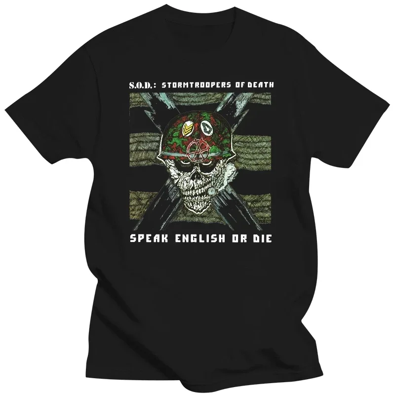 2024 S.O.D. STORMTROOPERS OF DEATH ANTHRAX M.O.D many color tops fashion unisex tee-shirt new summer arrived men tee shirt brand