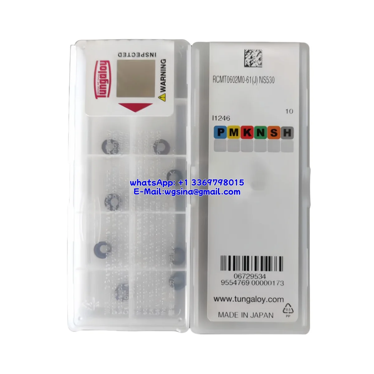 

.100% оригинальная фрезерная пластина RCMT RCMT06 RCMT0602 MO-61(J) NS530