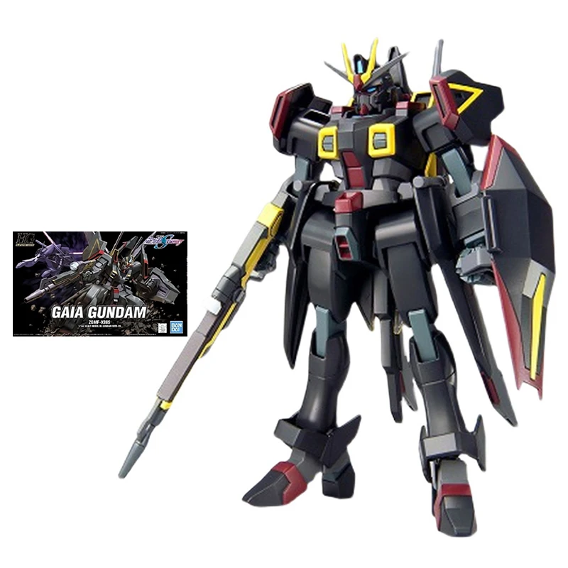 

Bandai Gundam Model Kit SEED HG 1/144 ZGMF-X88S Gaia Gundam anime figure Genuine Gunpla action toy figure toys for children