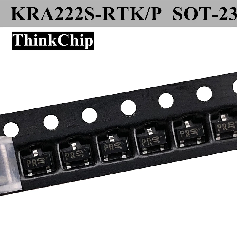 (100 قطعة)..KRA222S-RTK/P SOT-23 KRA222S SMD الترانزستورات (وضع علامات على العلاقات العامة) دوائر واجهة مفاتيح التيار الكبير ودوائر القيادة
