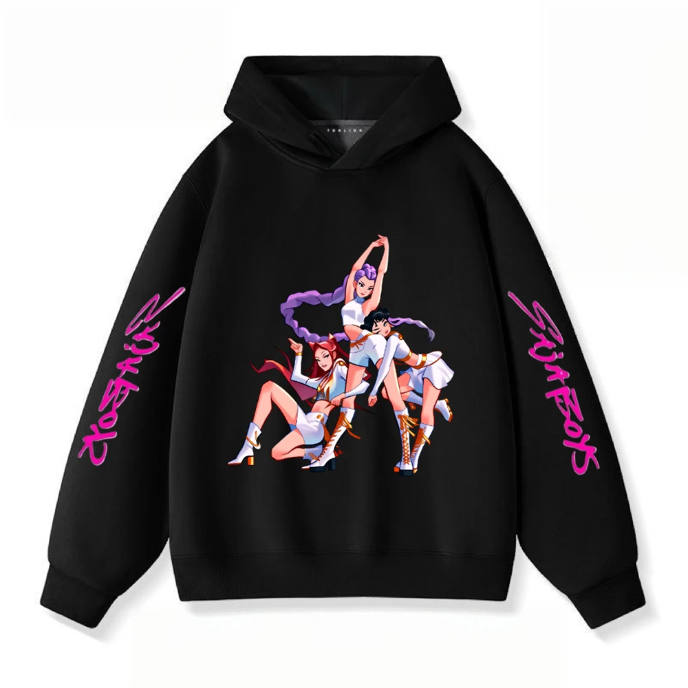 2026 جديد ملابس شعبية طويلة الأكمام مقنعين القمم العصرية بلوزات الخريف الفتيات مجموعة أغطية رأس مطبوعة موضة لباس خارجي