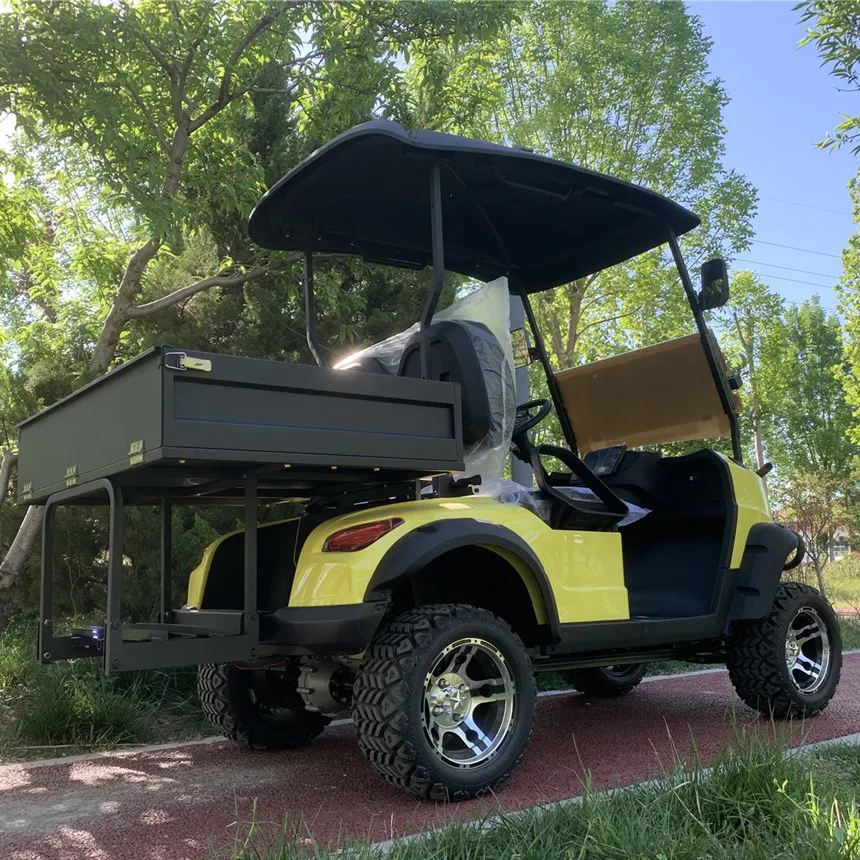 2024 World's First Manufacturer Customizable Gas or Battery Powered Off-Road Golf Cart Club Car with Rear Cargo Box