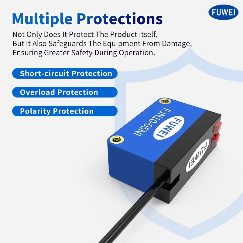 

Fuwei Laser Sensor Sensing Switch Distance Measurement Diffuse Reflection Visible Infrared Strip Sensor Hollow Parts Distance