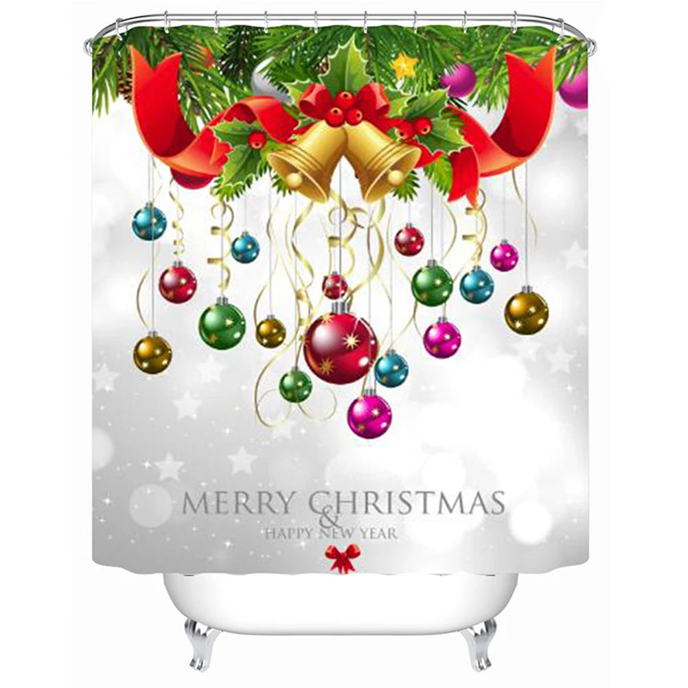 

3D Printed Shower Curtain 150x180cm Polyester Waterproof Bathroom Fabric Curtains Vivid Colors Non Fading Graphics Unique Design