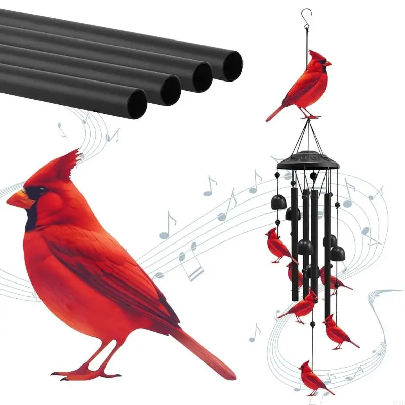 

Rustproof Weather Resistant Metal Wind Chimes For Patios Balcony Backyard Use