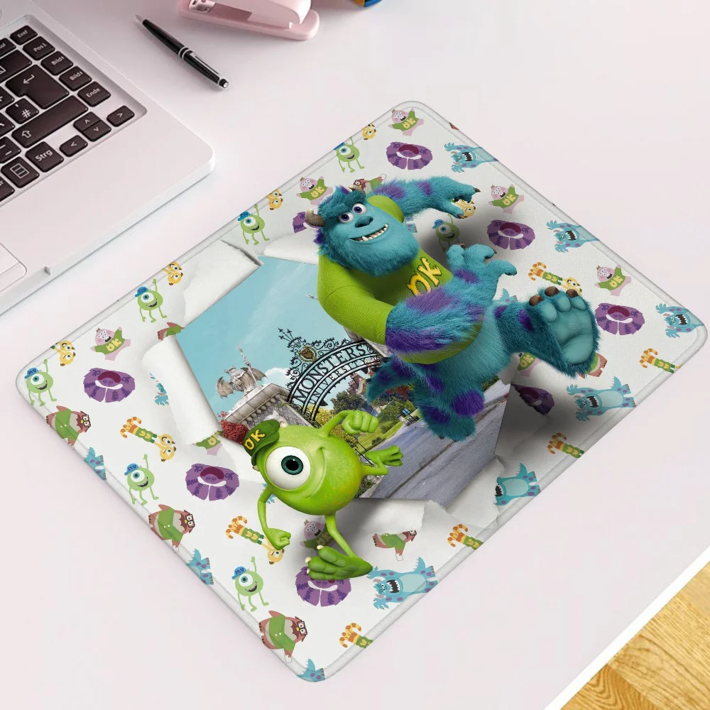 Custom Mouse Pad Anime Monsters University Mousepad Company Small Gaming Accessories Desk Accessory Game Mats Computer Mat Mause