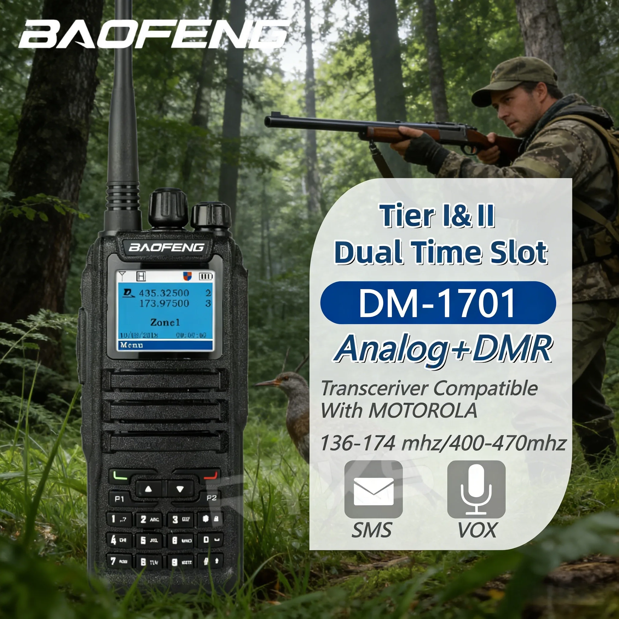 wholesale-good-price-40-baofeng-dm-1701-dmr-tier1-2-analog-dual-mode-radio-vhf-uhf-long-range-walkie-talkies-with-sms-fm