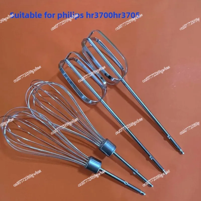 Batidor eléctrico 100% nuevo para Philips HR3700 HR3705, varilla mezcladora, cabezal de batidor de acero inoxidable de 12 alambres