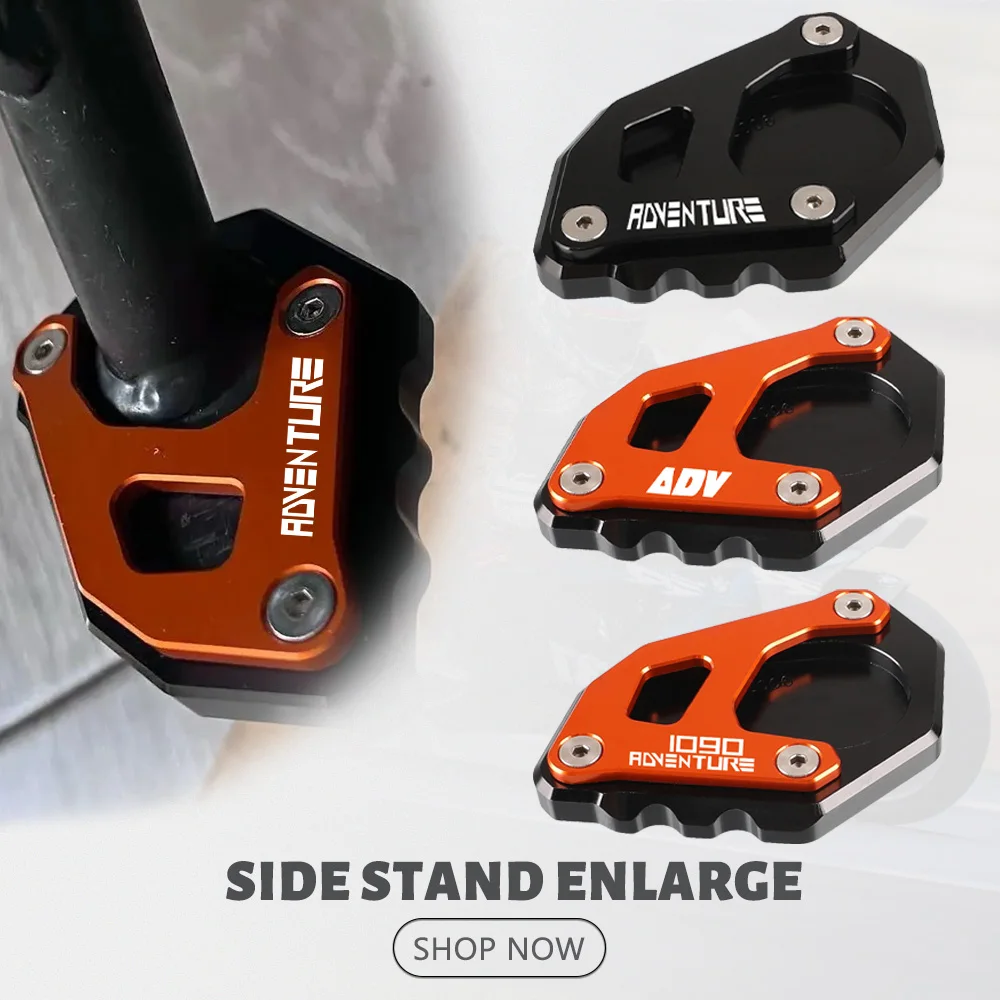 

2023 2022 2020 Motorcycle Accessories Kickstand Shoes For 1050 1090 1190 1290 Adventure S R Side Stand Enlarger Extension Plate
