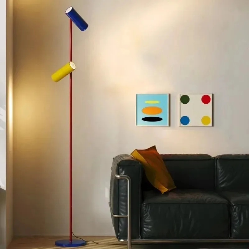 

Мемфисский цвет, железные художественные торшеры E27, светодиодные полный спектр гостиной, спальни, ресторана, кабинета, отеля, атмосфера, стоячие светильники