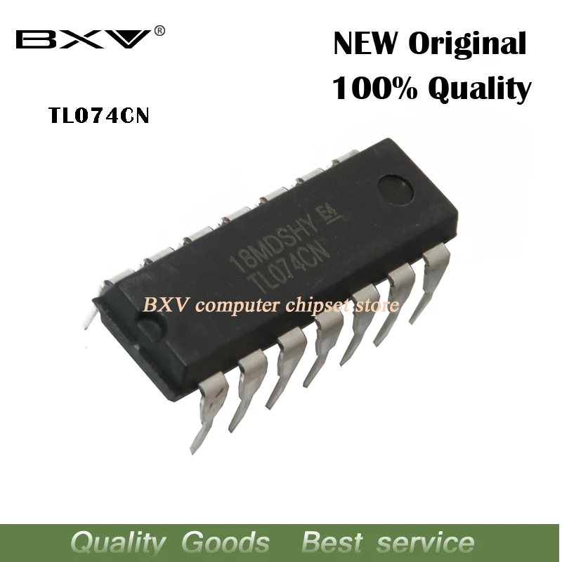 10PCS TL074CN DIP14 TL074 DIP 074CN DIP new and original IC