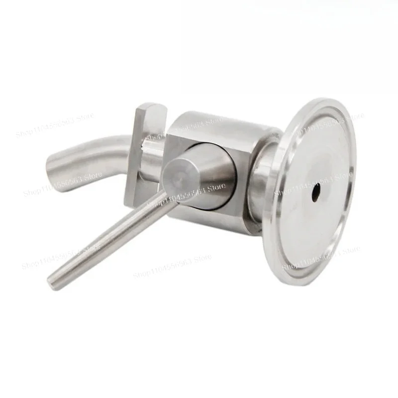 Craft Stainless Steel Beer Sampling Valve Food Grade Fermenter Faucet Beer Clamp Quick-Load Defoamer