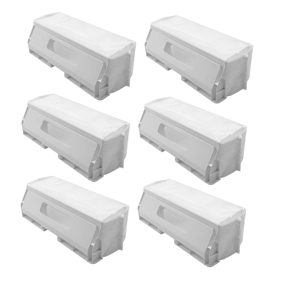 Bolsas de polvo para Robot de barrido H40, máquina barredora de bolsas de residuos de yeso y polvo, 6 uds.