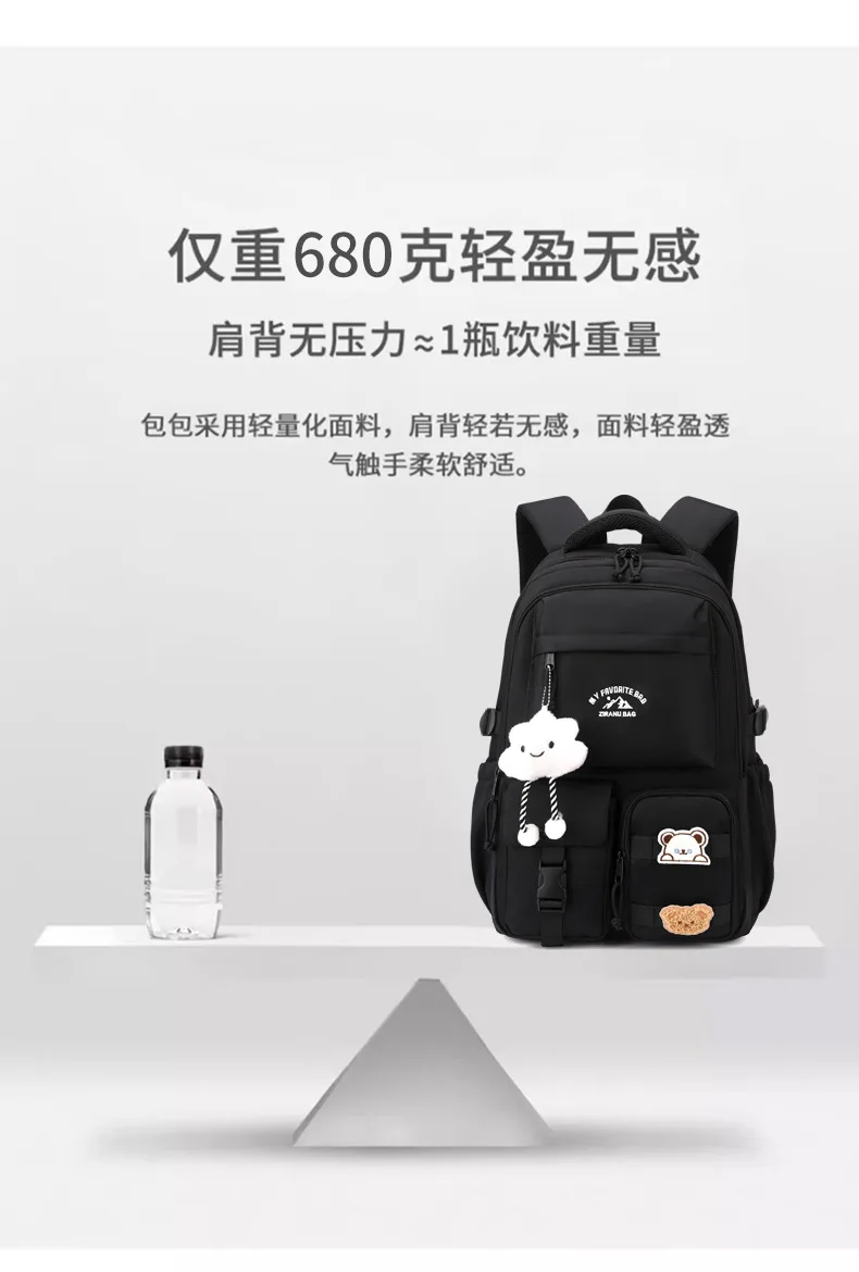 2026 Children Wheeled Backpack Students Schoolbag Rolling Backpacks Bag Kids School Trolley Bookbag Girls School Bag with Wheels
