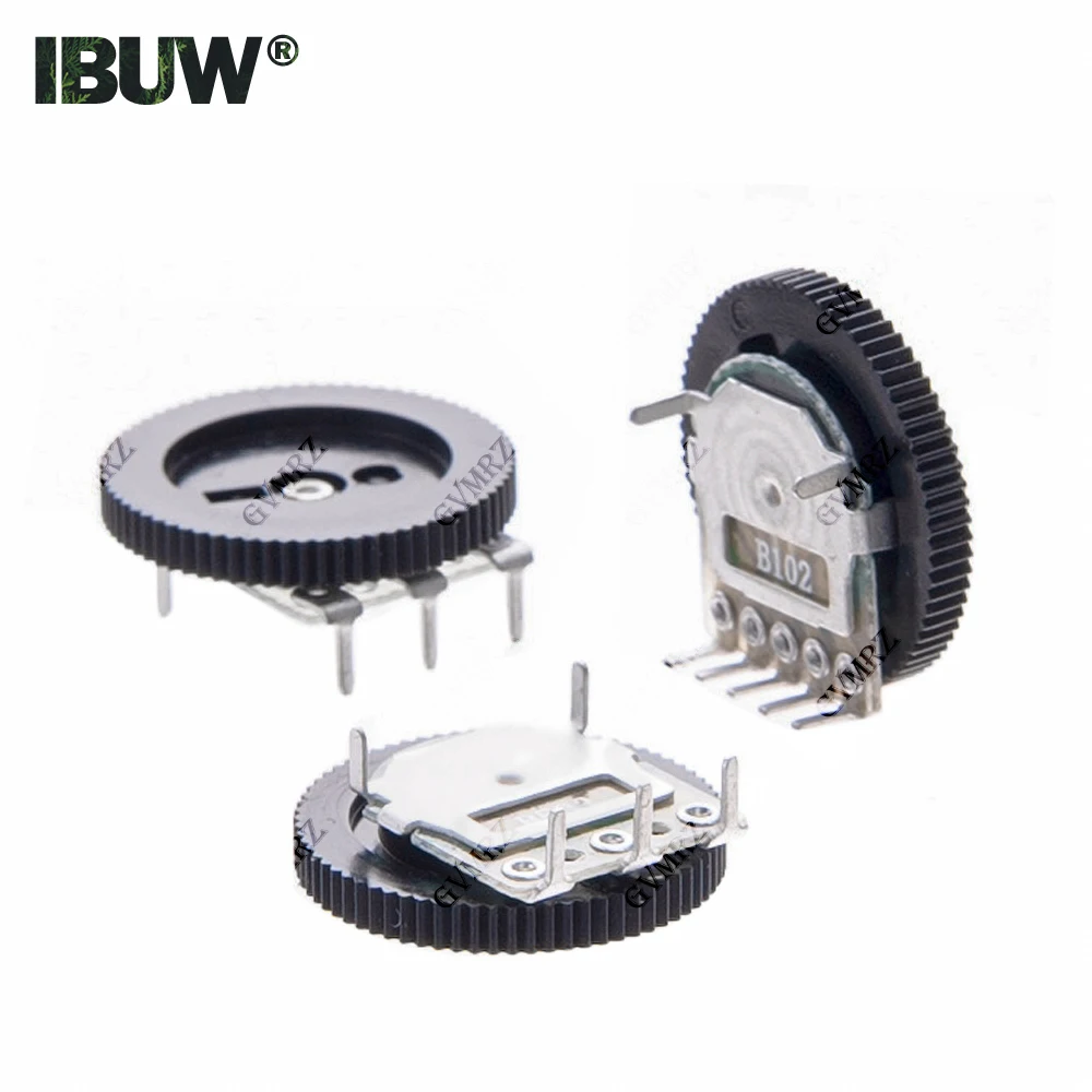 10pcs/lot Dial Potentiometer 1K 5K 10K 20K 50K 100K Ohm  3 5 Pins B102 B502 B103 B203 B503 B104 image 5
