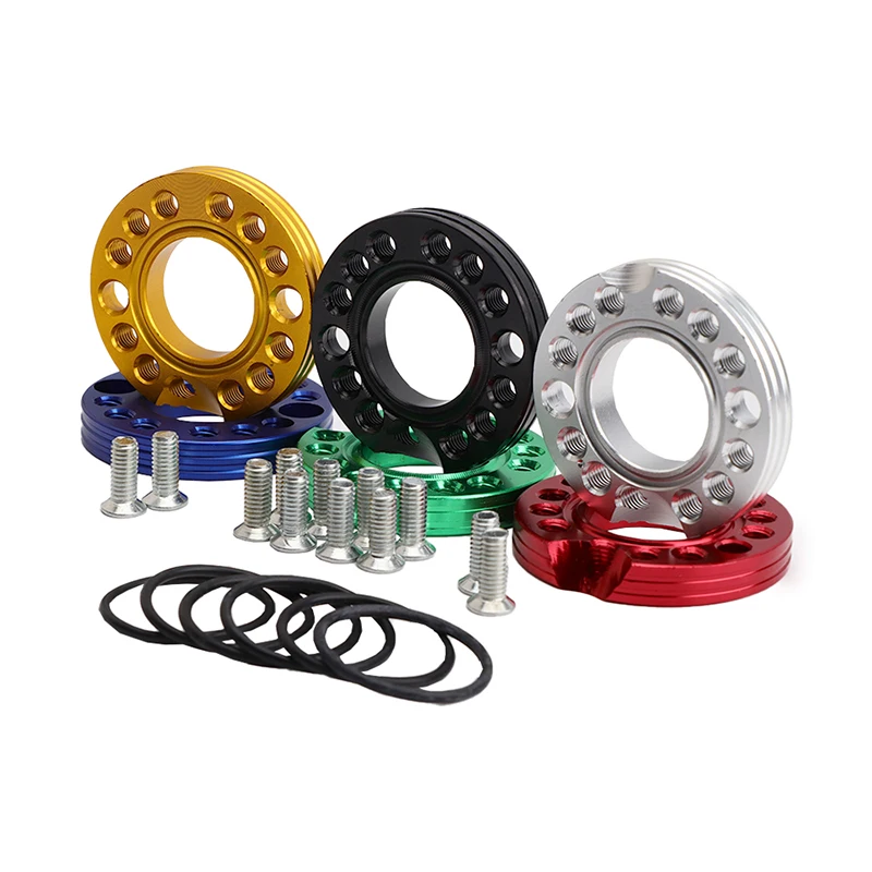 28mm CNC Carburetor Inlet Manifold Adjuster Spinner Plate Adaptor For 90cc 110cc 125cc ATV Pit Dirt Bike Motorcycle Accessories