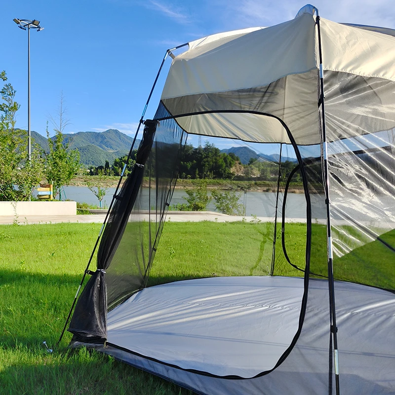 Screen House Room Camping Tent, Outdoor Canopy, Sun Shade, Mesh Walls, Quick Set Screen Tent, Mosquito Netting and Floor