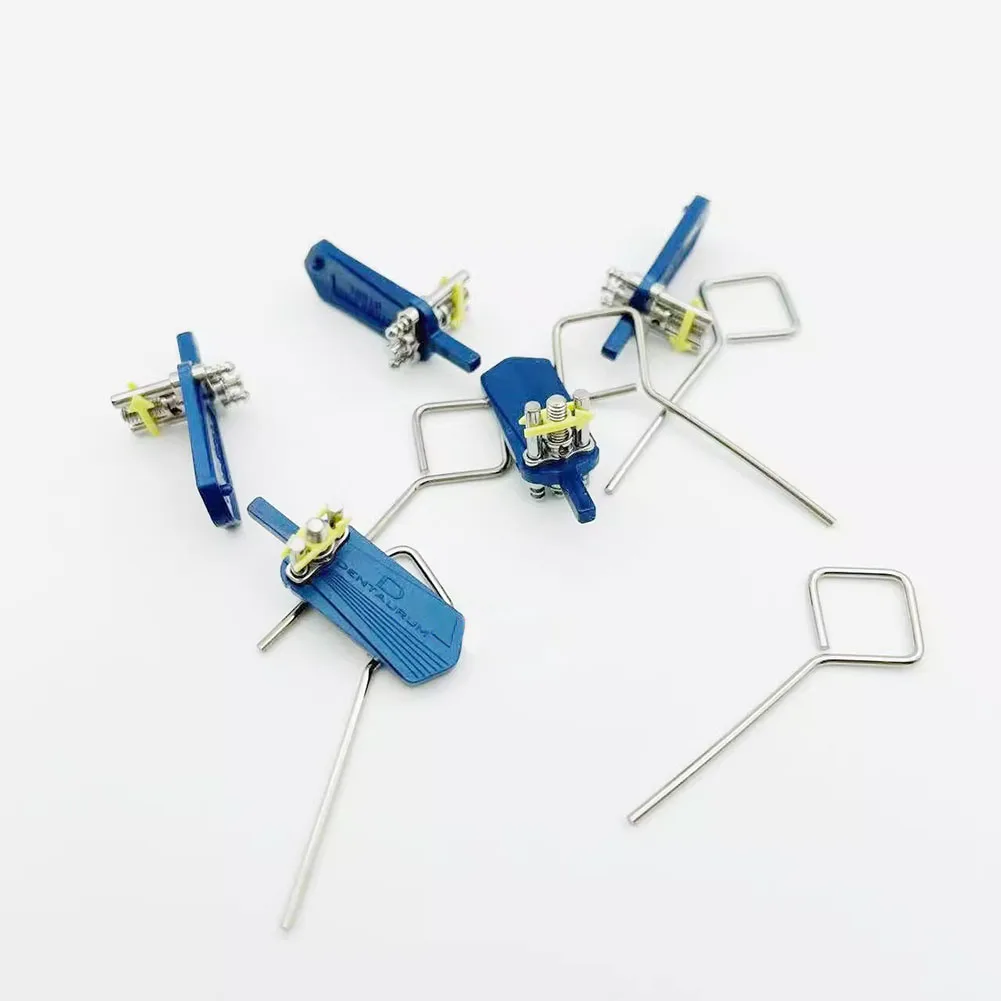3Pcs Dental Orthodontic Expansion Screw And Swivel Keys Bidirectional Spiral Arch Expander Rapid Palatal Expander 600 Series