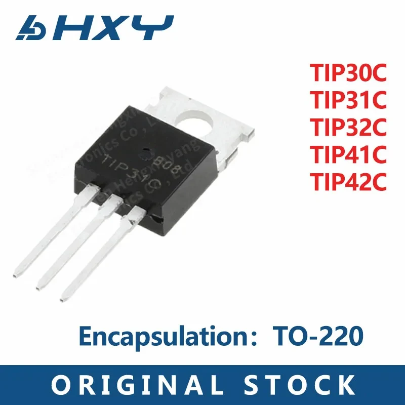 10PCS TIP30C TIP31C TIP32C TIP41C TIP42C NPN power transistor TO-220