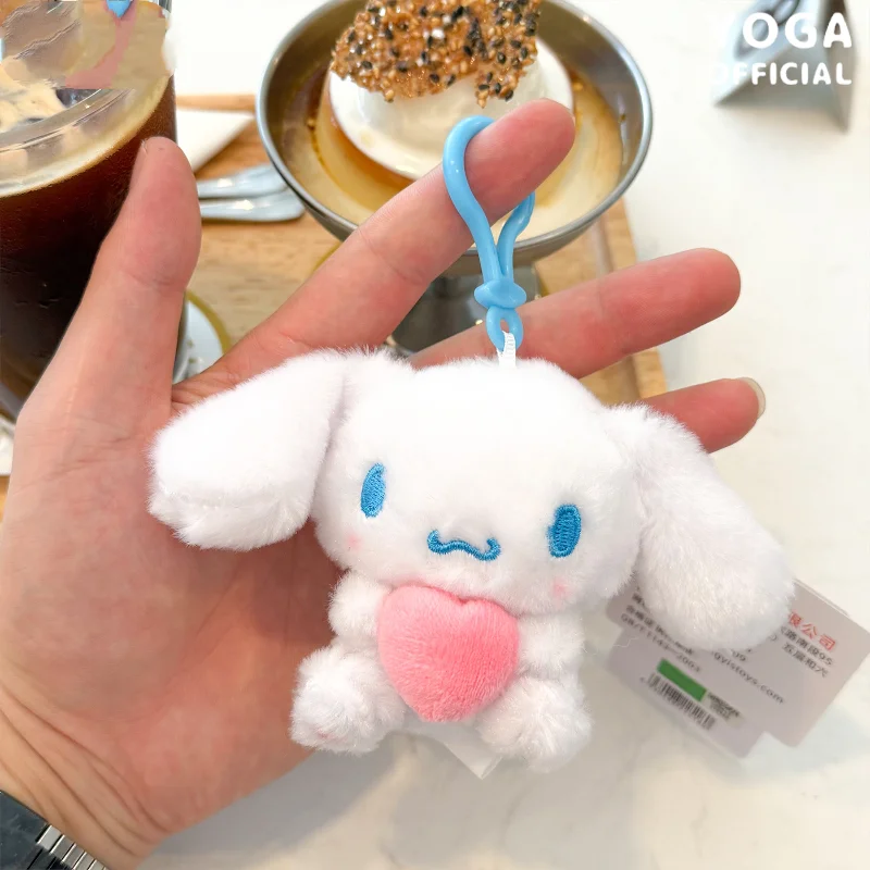 

Аниме мультфильм Sanrio Cinnamoroll плюшевые игрушки креативная новая любовь плюшевая кукла кулон японская кукла сумка брелок кулон подарки для девочек