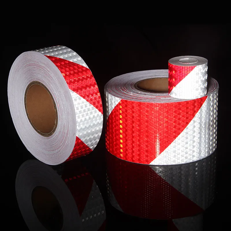 10cm×3M Reflective Warning Tape Waterproof Reflector Sticker Film High Visibility Car Safety Mark Protective Strip for Vehicle