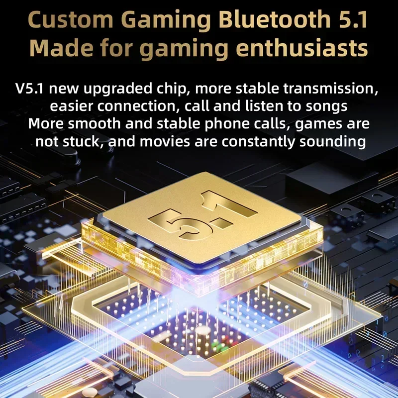 سماعة بلوتوث لاسلكية TWS مع ميكروفون، سماعات أذن بخاصية إلغاء الضوضاء، سماعات بلوتوث ستيريو، سماعات رأس لاسلكية هوائية