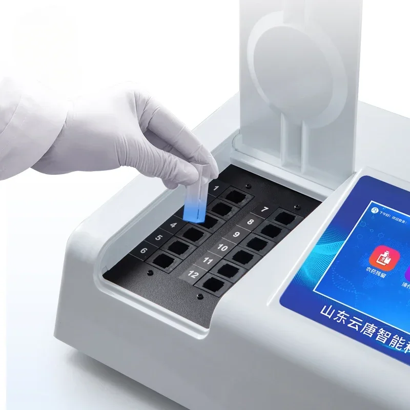 

Food Safety Rapid Test Detector Pesticide Residue Testing Equipment for Fruit Vegetable Tea Suitable for Laboratory Use