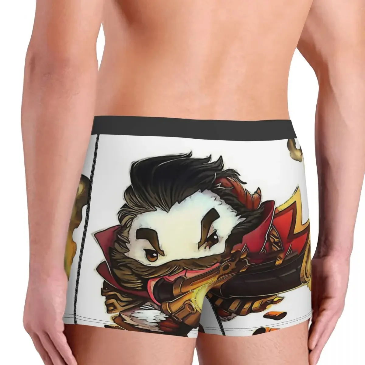 Poro Graves Game Unterhose Baumwollhöschen Männliche Unterwäsche Print Shorts Boxershorts