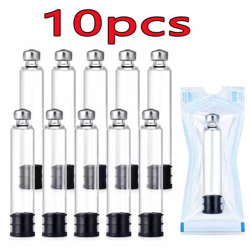 Dose Control Reusable Peptide Insulin Injection Pen Portable Injector Pen Set Includes 10Pcs 3ML Replacement Cartridges