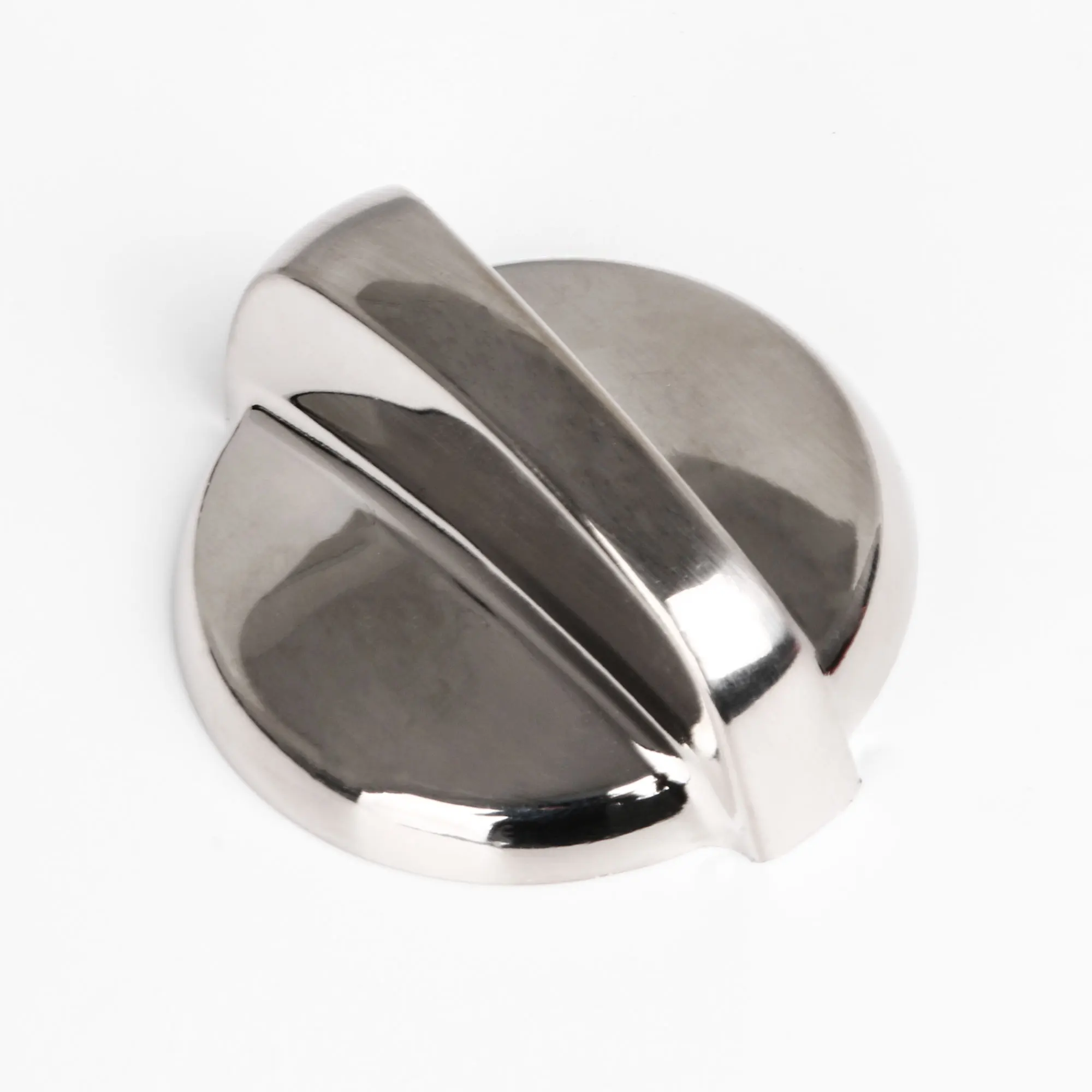 

6 Pcs Oven Control Knobs Silver Replacement for PS2353386
