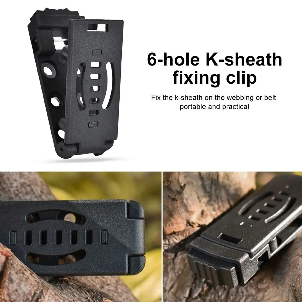 Outdoor Tool Sheath For Kydex With Screw Combat Loop Holster Belt Loops Nylon Belt Clip Outdoor Tool Clip