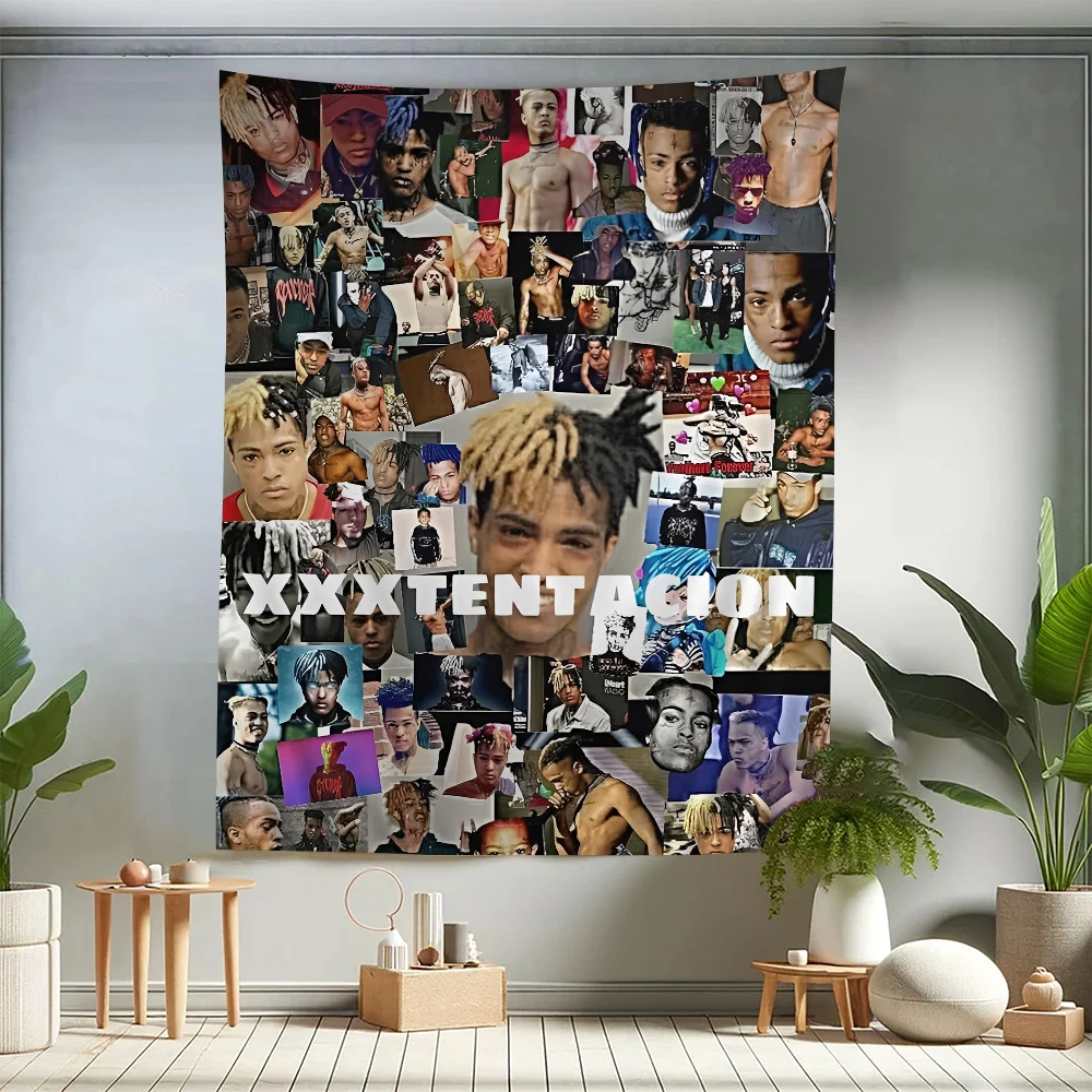 

Hip Hop Z-XXXTentacion Hanging Bohemian Tapestry Hanging Tarot Hippie Wall Rugs Dorm Wall Hanging Home Decor