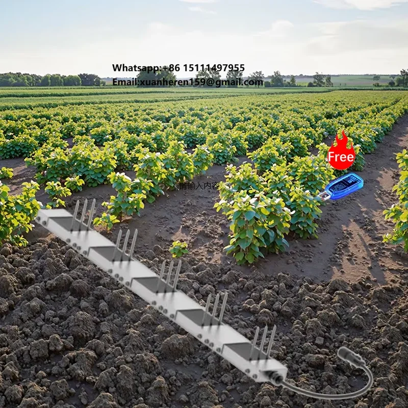 

RS485 Lora Lorawan Gprs 4G Agriculture and Farm Soil Monito 5 Layers Soil Moisture and EC Sensor