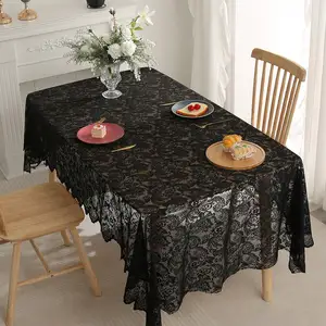 En iyi 10 satış masa örtüsü yuvarlak dantel №2