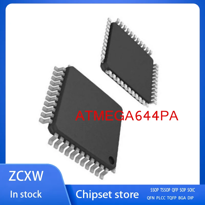 

2PCS/LOT NEW ATMEGA644PA ATMEGA644PA-AU ATMEGA644PAAU ATMEGA644PA U-TH ATMEGA644 TQFP44