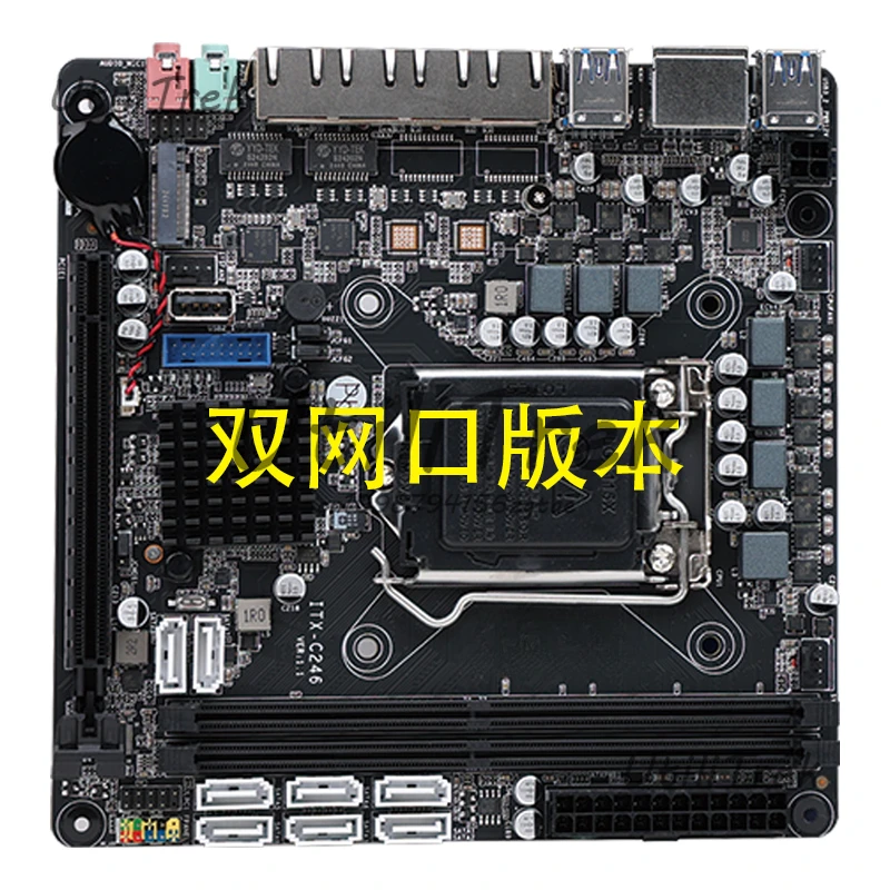 

Основная плата NAS CS246 I226 Dual Network 8SATA 3PCIE Slot MATX