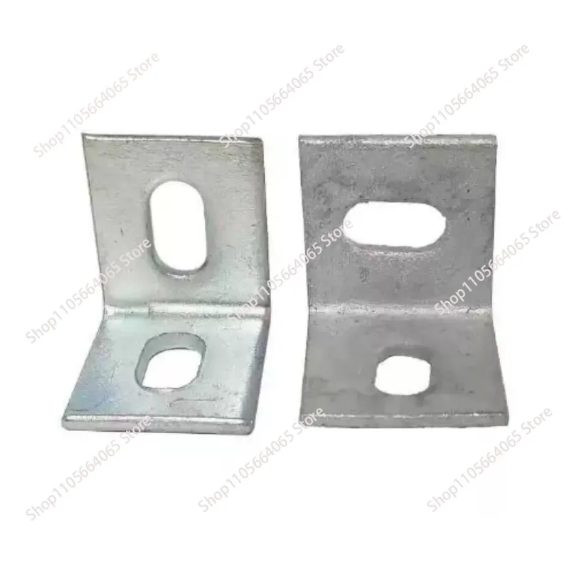 Galvanized L-Shape Right Angle Code for Marble Dry Hanging Fixation Connector Accessory for Curtain Wall