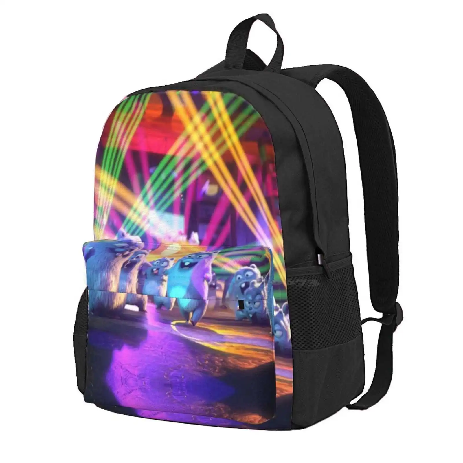 Lemmings Party Hot Sale Schoolbag Backpack Fashion Bags Grizzy And The Lemmings Party Kids Cartoon