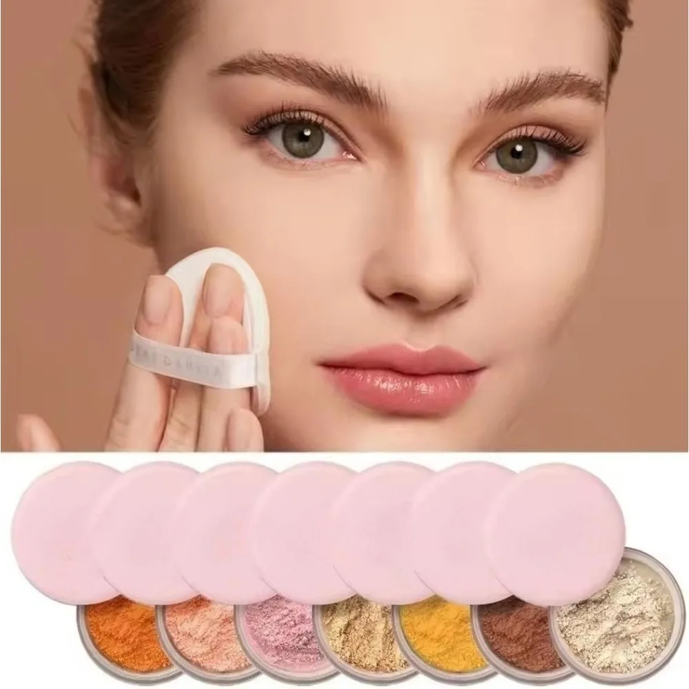 

Facial Loose Powder Long-Lasting Setting Waterproof Oil Control Pore Minimizing Makeup Fixation Honey Powder for Women