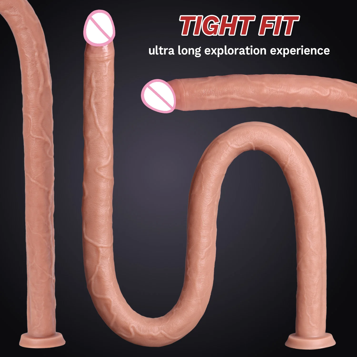 Dildo Sex Toys for Women Wearable Strapon Dildo Realistic Silicone Anal Plug Soft Penis with Suction Cup Adult Masturbator 18+ view 5