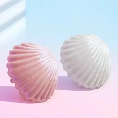 

2pcs Emulation Shell Desktop Ornament Fine Craft Home Decor Office Adornment Photography Props Shell Adornment Storage Candy Box