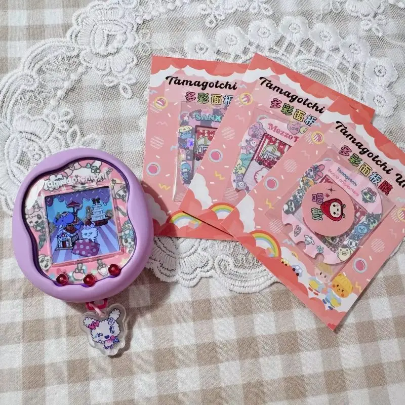 Tamagotchi Uni Electronic Pet Color Panel  Panel Paper Soft Film Directly Paste The Machine Uni Faceplate Gift