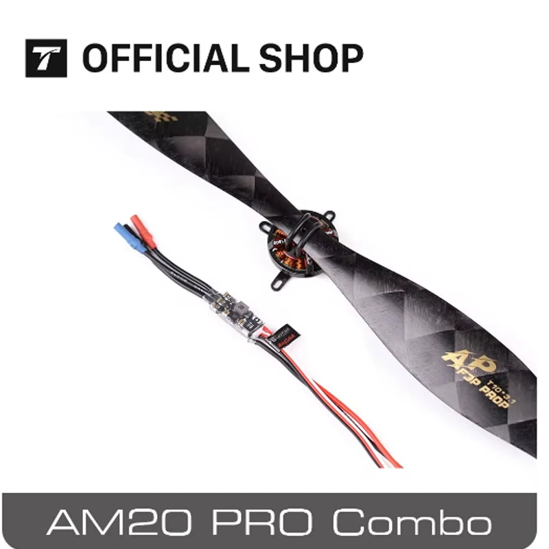 

T-motor AM20 PRO Combo AM20 Brushles Motor, AM06A ESC, T10x 3,1/FS10x 3,1 Prop