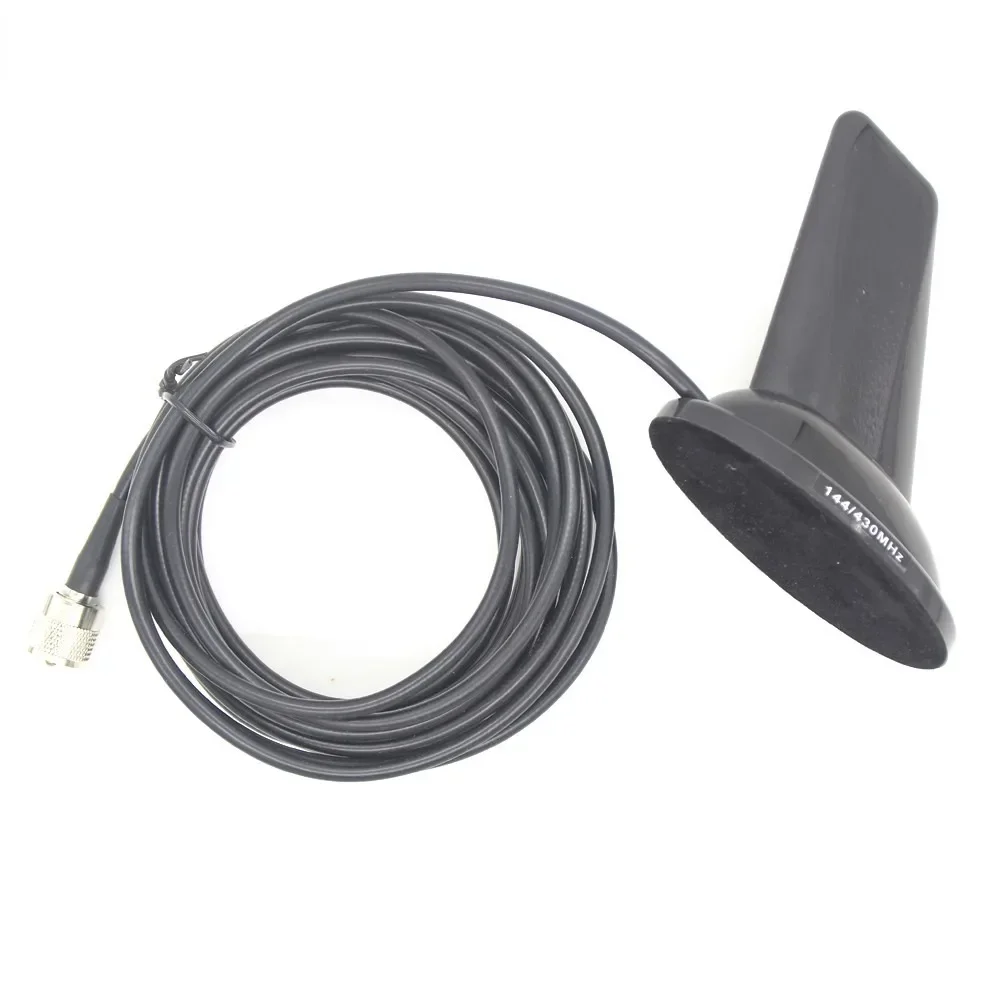 PL-259 to N SMA BNC Shark Fin Design VHF UHF 144/430 МГц двухдиапазонная антенна для QYT KT-7900D 8900 BJ-328 BJ-318 BAOFENG