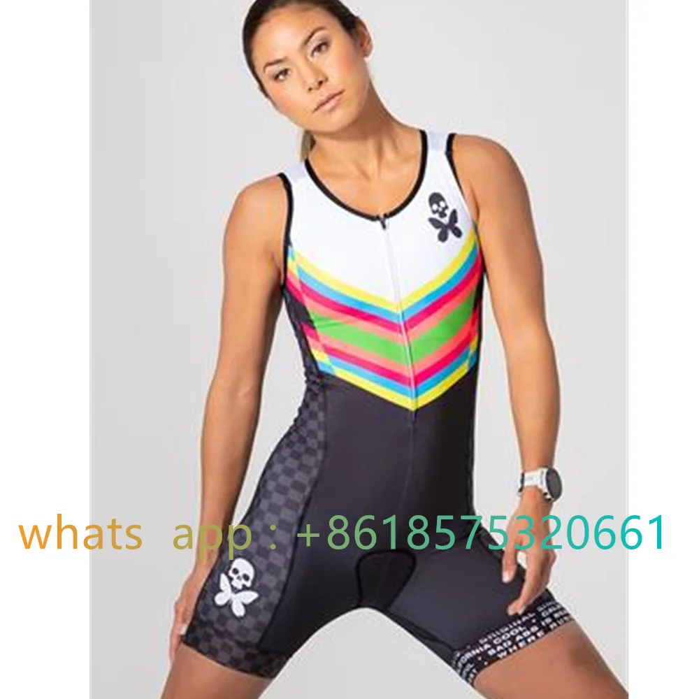 2023 betty woman triathlon cycling skinsuit summer Sleeveless swimwear custom bike jersey ropa ciclismo cycling clothes jumpsuit